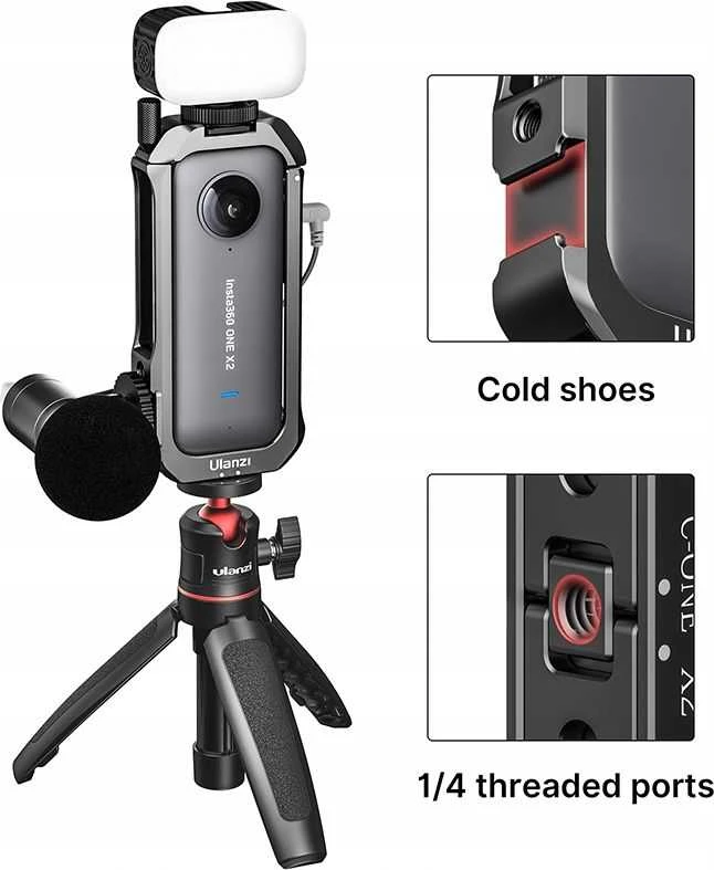 Ulanzi Ulanzi Frame Mount Do Insta360 One X2 – vaizdo įrašas