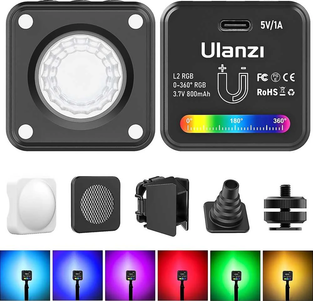 Ulanzi L2 LED lempa - RGB