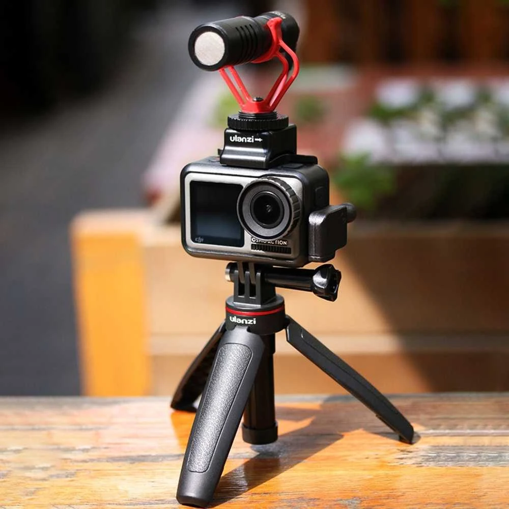Kameros Stovas - ULANZI MT-09 2-in-1 Kompaktiškas Stovas/Selfie Lazda GoPro kamerai