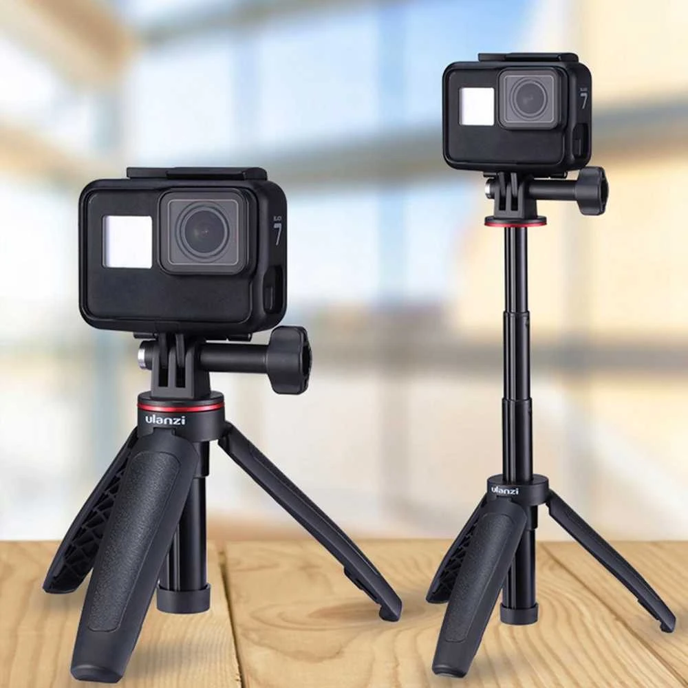 Kameros Stovas - ULANZI MT-09 2-in-1 Kompaktiškas Stovas/Selfie Lazda GoPro kamerai