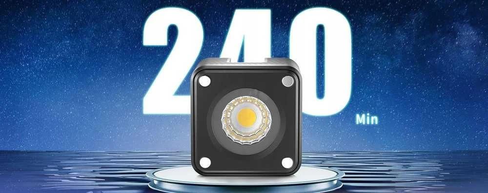 Apšvietimo įranga - ULANZI L2 Cute Lite 5500K LED Šviesa Atspari Vandeniui