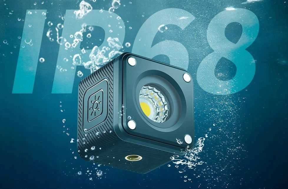 Apšvietimo įranga - ULANZI L2 Cute Lite 5500K LED Šviesa Atspari Vandeniui