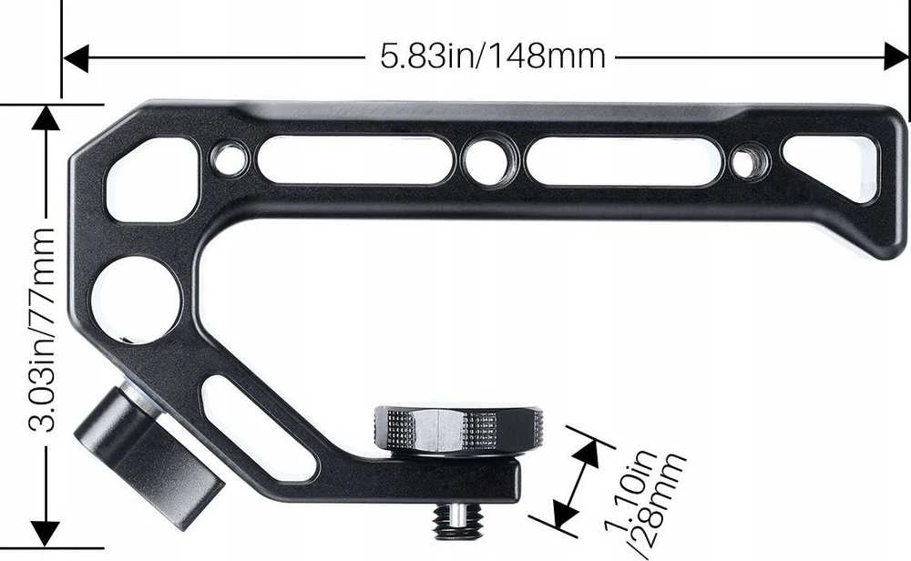 ULANZI viršutinės rankenos DSLR fotoaparato stabilizatorius