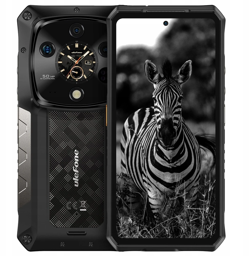 „Ulefone Armor 28 Ultra“ telefonas, 1 TB / 16 GB, juodas