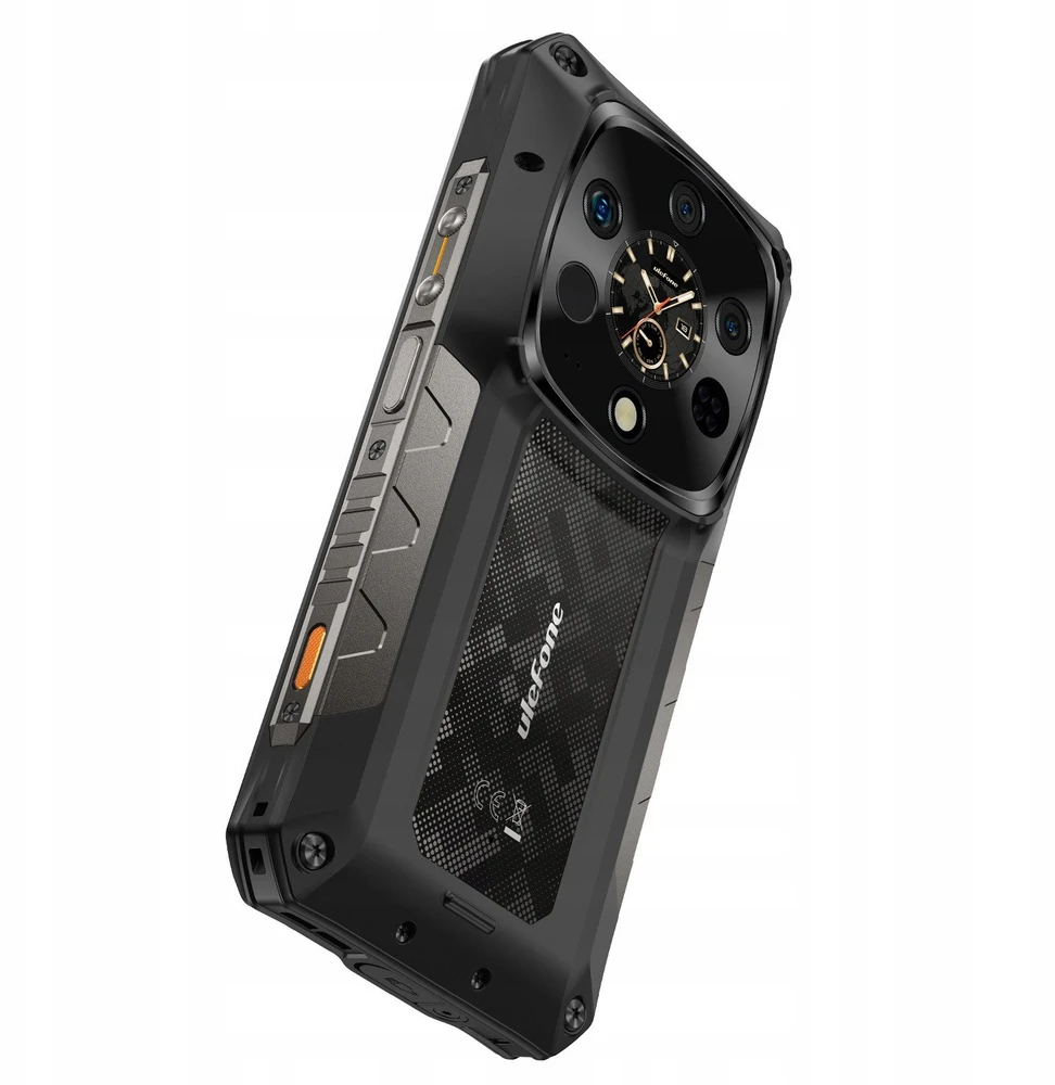 Išmanusis telefonas Ulefone Armor 28 Ultra Thermal phone, 1TB/16GB, juodas | Be pakrovėjo