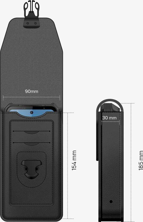 „Ulefone Armor Holster“ odinis dėklas, skirtas „Ulefone Armor 24“.