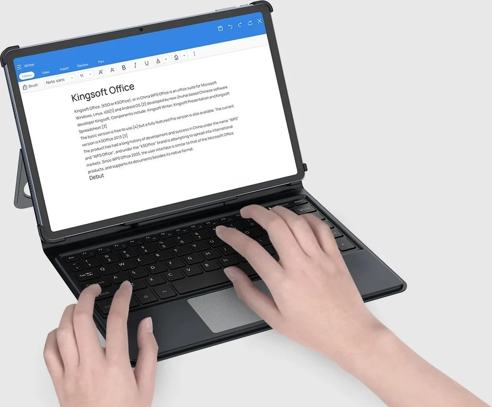 Klaviatūra su dėklas planšetei Ulefone Tab A11 Pro