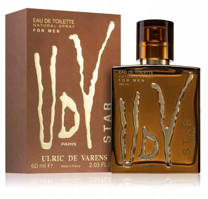 Ulric De Varens, Star, Eau De Toilette, For Men, 60 ml
