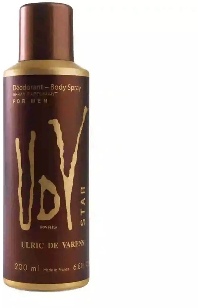 Ulric De Varens Star Scented Purškiklis vyrams, 200 ml