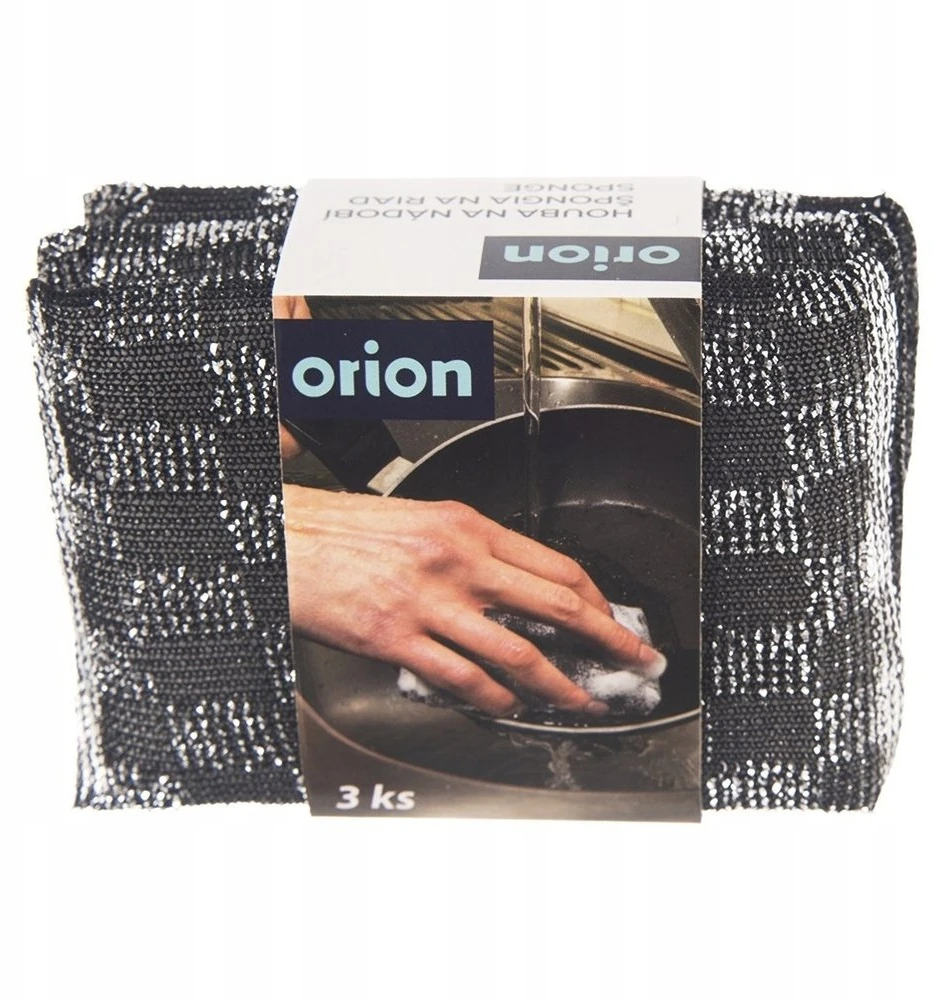 Ultra Clean Orion Virtuvės kempinės 3 vnt. - Atsparios, sugeriančios ir saugios