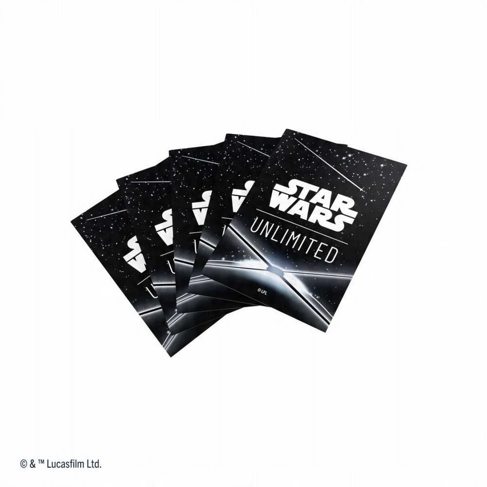 Ultra Pro Gamegenic: Star Wars Unlimited – meno įmautės – kortų nugarėlė juoda