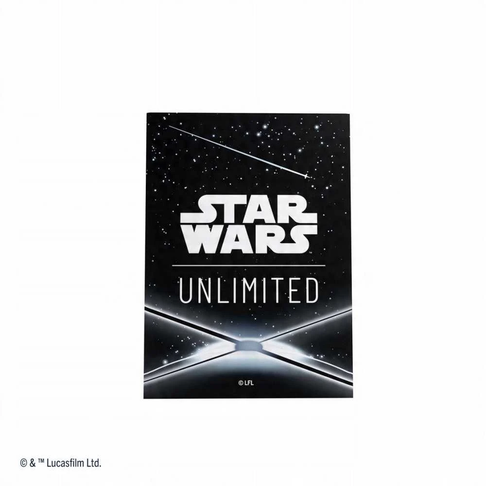 Ultra Pro Gamegenic: Star Wars Unlimited – meno įmautės – kortų nugarėlė juoda