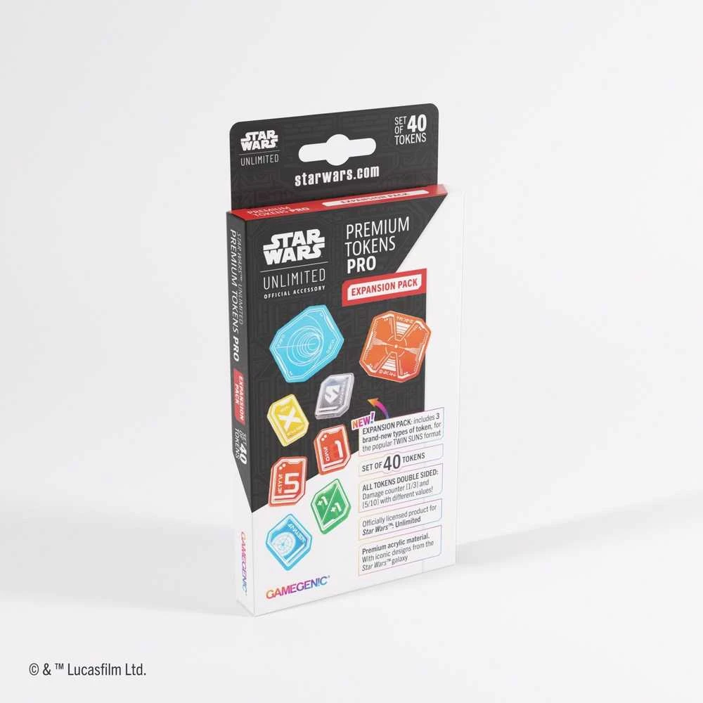 Nezatříděno „Gamegenic Star Wars: Unlimited“ – aukščiausios kokybės žetonų PRO išplėtimo paketas