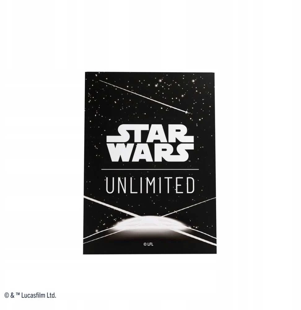 Ultra Pro Gamegenic: Star Wars Unlimited – meno dėklai – kortelių nugarėlė balta
