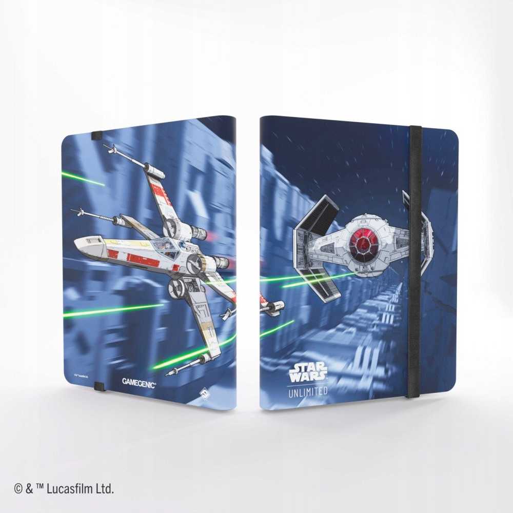 Ultra Pro Gamegenic: Star Wars Unlimited Card Game - 18-Pocket Album - X-wing/Tie Figh