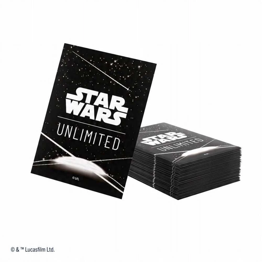 Ultra Pro Gamegenic: Star Wars Unlimited – meno dėklai – kortelių nugarėlė balta