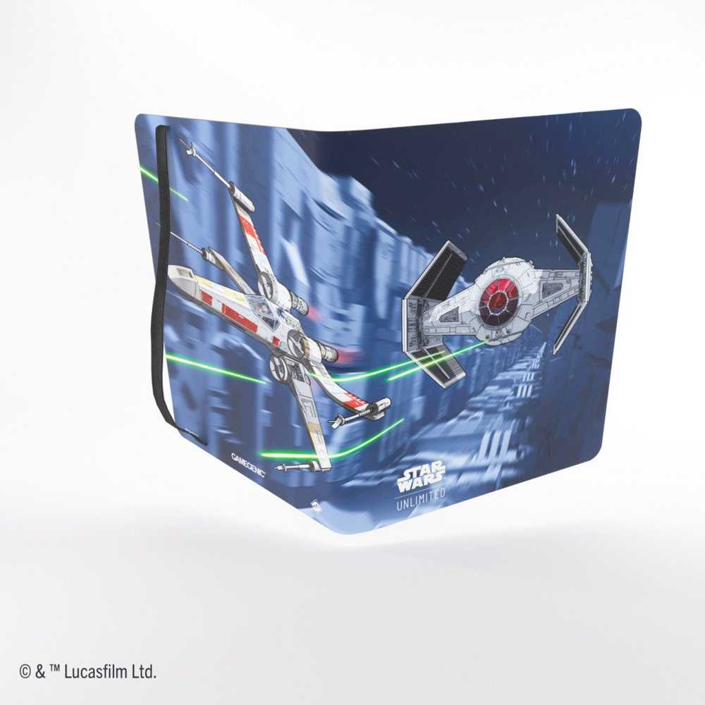 Ultra Pro Gamegenic: Star Wars Unlimited Card Game - 18-Pocket Album - X-wing/Tie Figh