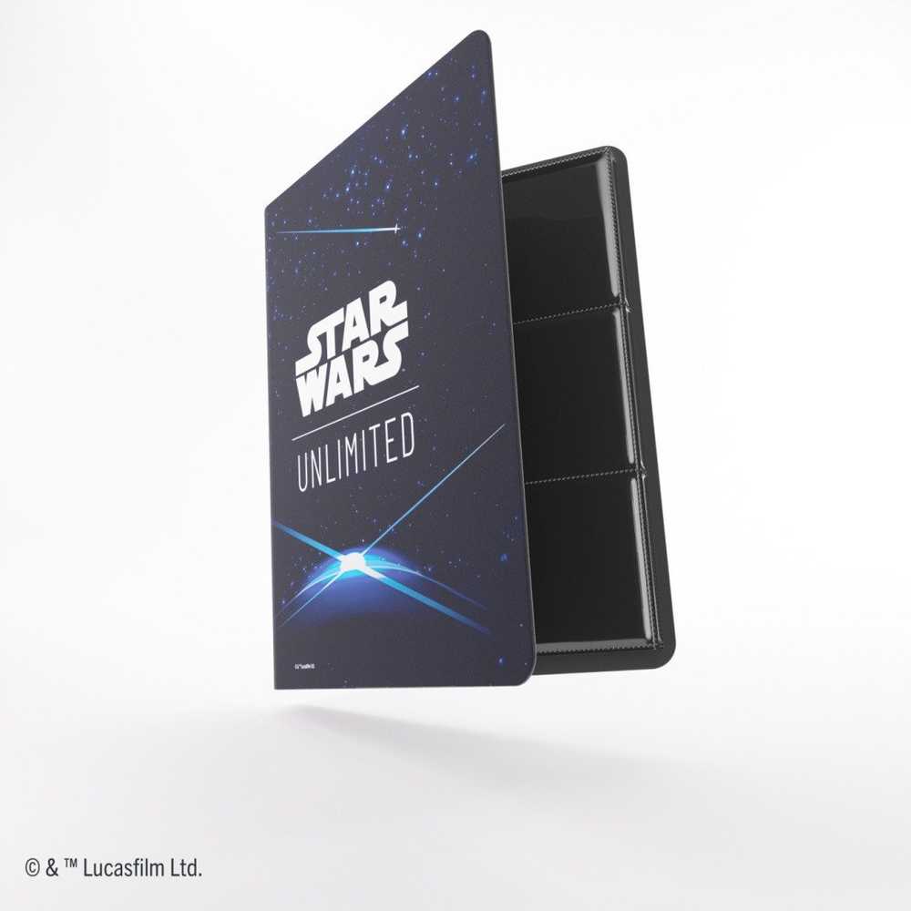 Ultra Pro Gamegenic: Star Wars Unlimited Card Game - 18-Pocket Album - Card Back Mėlyna