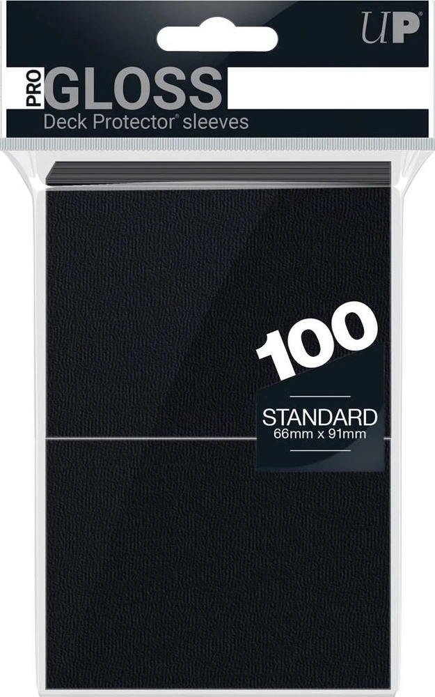 Ultra-Pro ULTRA-PRO Deck Protector - Juodas (Juoda) 100 vnt.