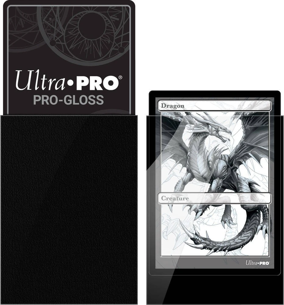 Ultra-Pro ULTRA-PRO Deck Protector - Juodas (Juoda) 100 vnt.