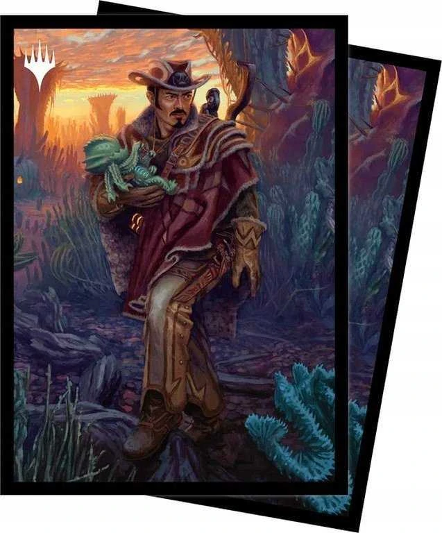 Matiniai apsauginiai kortų įdėklai Ultra-Pro Ultra-Pro: Magic the Gathering - Outlaws of Thunder Junction - Yuma, Proud Protector, 100 vnt.