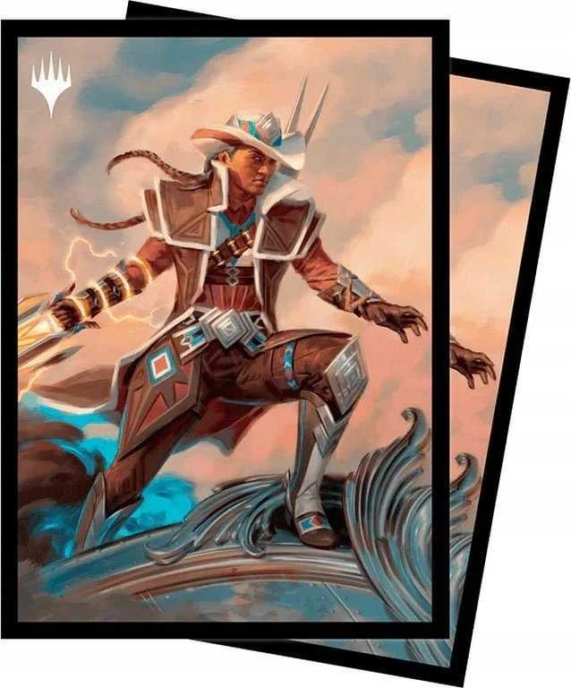 „Ultra-Pro Ultra-Pro“: „Magic the Gathering“ – „Thunder Junction“ nusikaltėliai – Matinės denio apsauginės rankovės – Annie Flash, The Veteran (100 st.)
