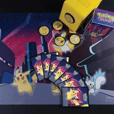 Ultra Pro Pokémon segtuvas 2'' Shimmering Skyline Pikachu kortelių kolekcijai