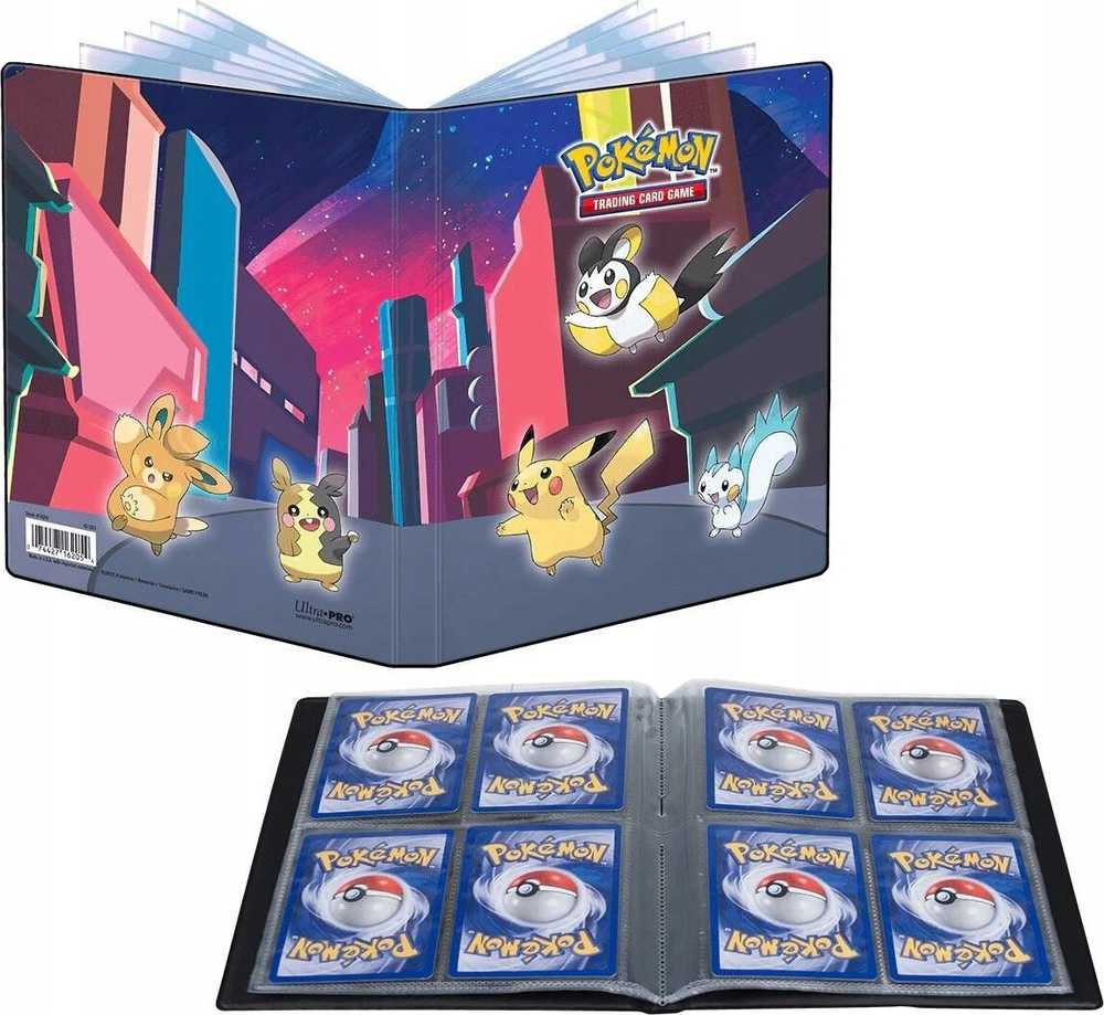 Pokémon 4 kišenių albumas kortelėms Ultra Pro – Pikachu ir draugai