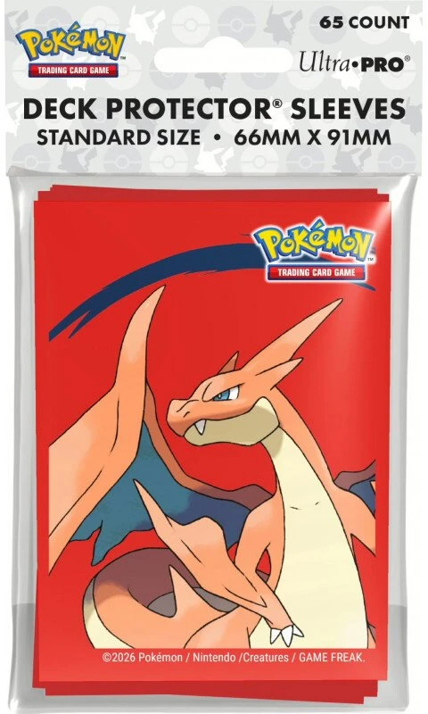 Ultra Pro UltraPro Pokemon kaladės apsauginiai įmautėliai 66x91mm Charizard Y (165048)