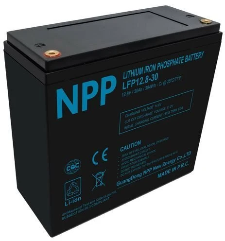 Akumuliatorius LiFePO4 12.8V 30Ah su T12 (M2) BT NPP