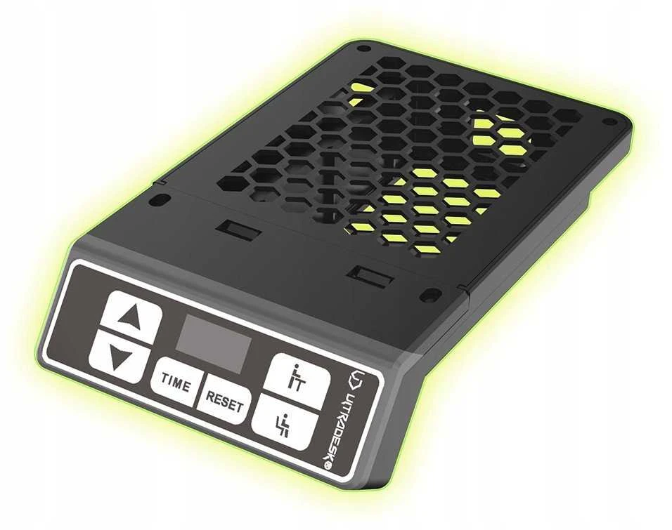 ULTRADESK LEVEL V2 žaidimų stalas, 140x68cm, 72-117cm, elektra reguliuojamas, be paminkštinimo