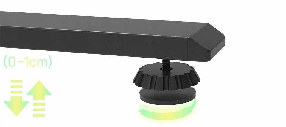 ULTRADESK LEVEL V2 žaidimų stalas, 140x68cm, 72-117cm, elektra reguliuojamas, be paminkštinimo