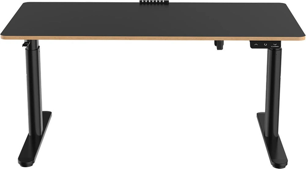Darbo stalas Ultradesk PULSAR, juodos spalvos