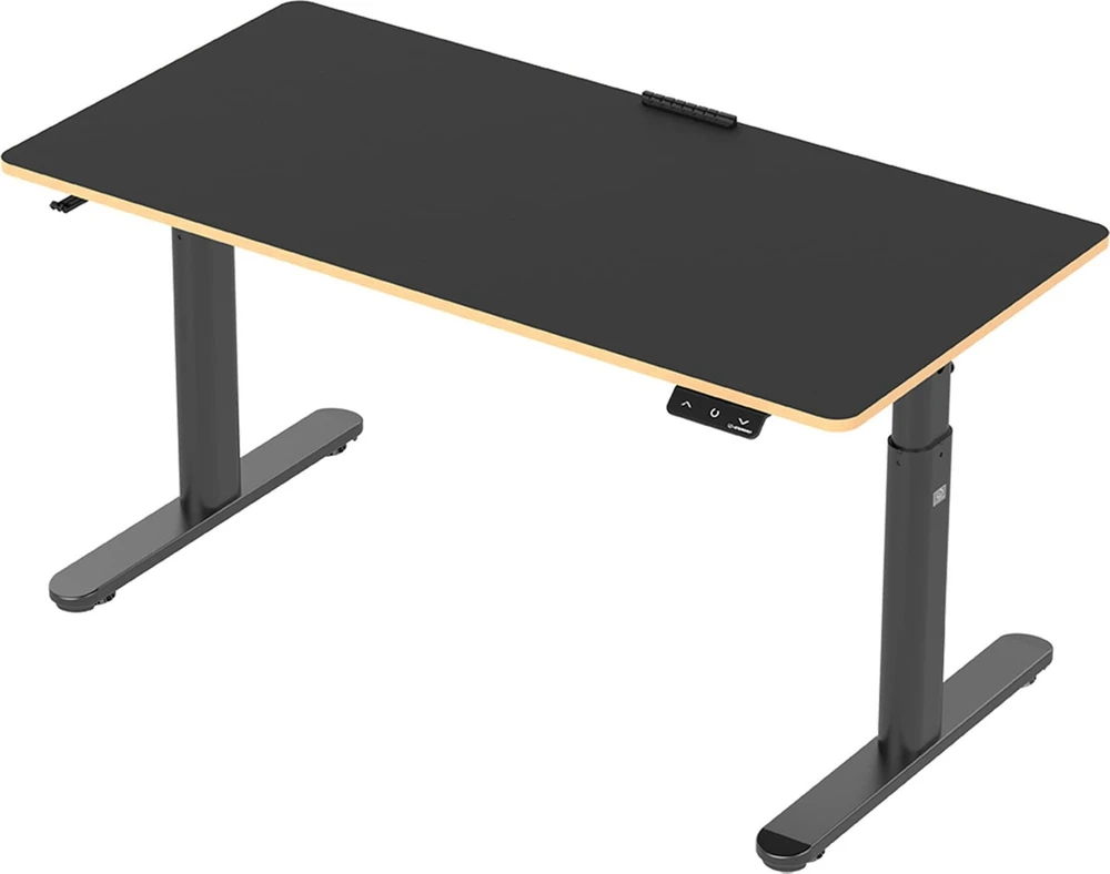 Darbo stalas Ultradesk PULSAR, juodos spalvos