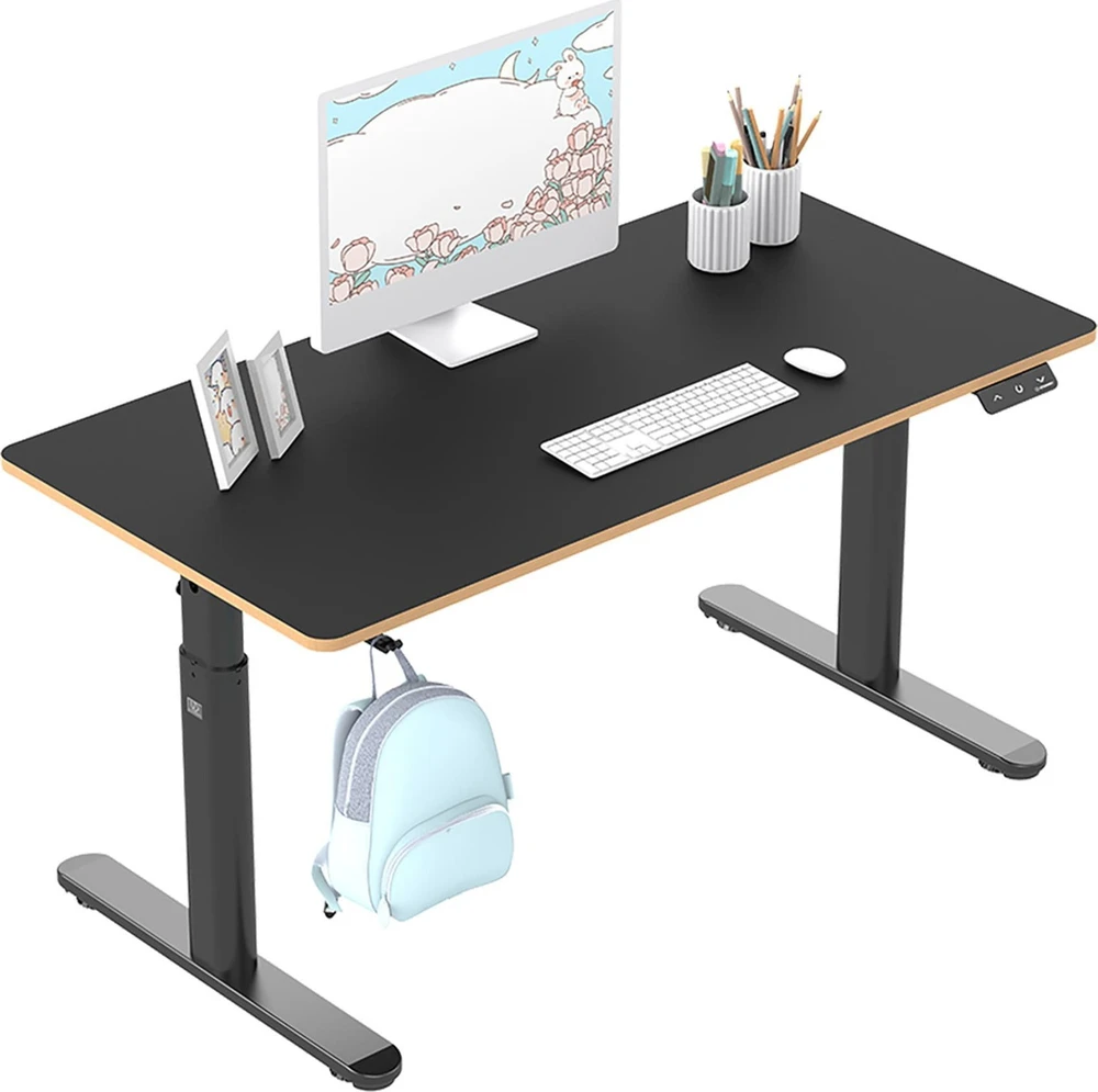 Darbo stalas Ultradesk PULSAR, juodos spalvos
