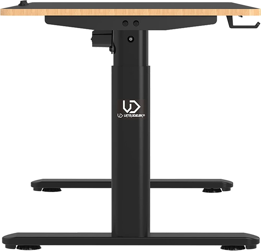 Darbo stalas Ultradesk PULSAR, juodos spalvos