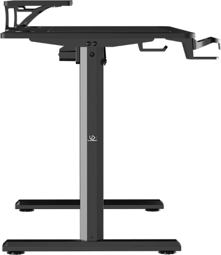 Elektra reguliuojamas kompiuterio stalas Ultradesk Highlander, 120x60 cm, juodas