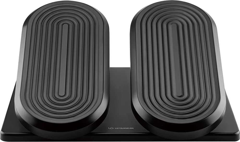 ULTRADESK FOOTPODIUM ergonomiškas kojų atramos pagrindas, juodas