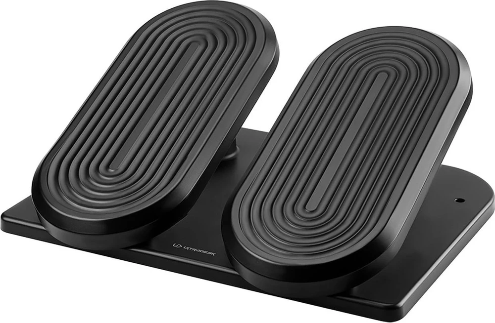 ULTRADESK FOOTPODIUM ergonomiškas kojų atramos pagrindas, juodas