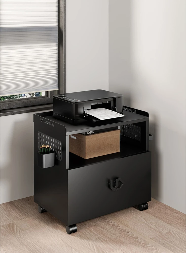 Ultradesk CRATE universali spintelė, juoda