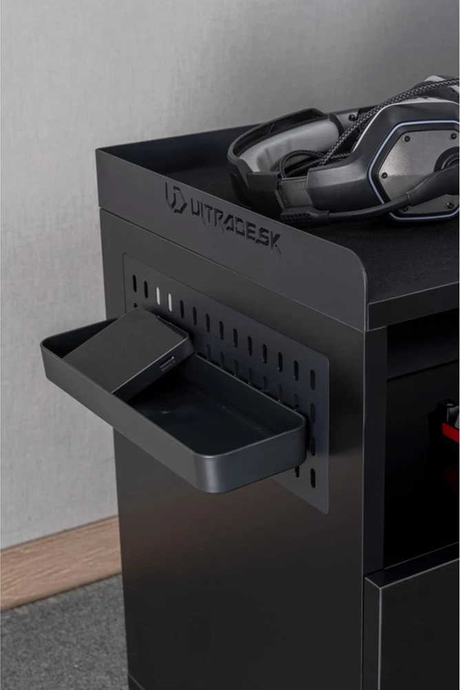 Ultradesk CRATE universali spintelė, juoda