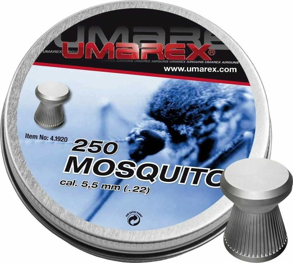 Umarex Mosquito flat pistol pellets 5.5 mm 250 pcs.