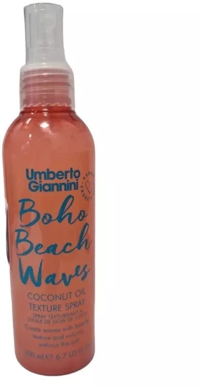 Umberto Giannini Boho Beach Waves Salt Purškiklis Texture & Waves, 200 ml