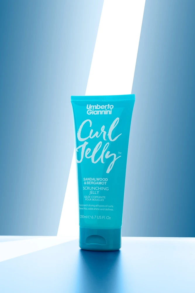 Umberto Giannini Curl Jelly plaukų modeliavimo gelis, apibrėžiantis garbanas, minkštinantis ir glotninantis, 200 ml