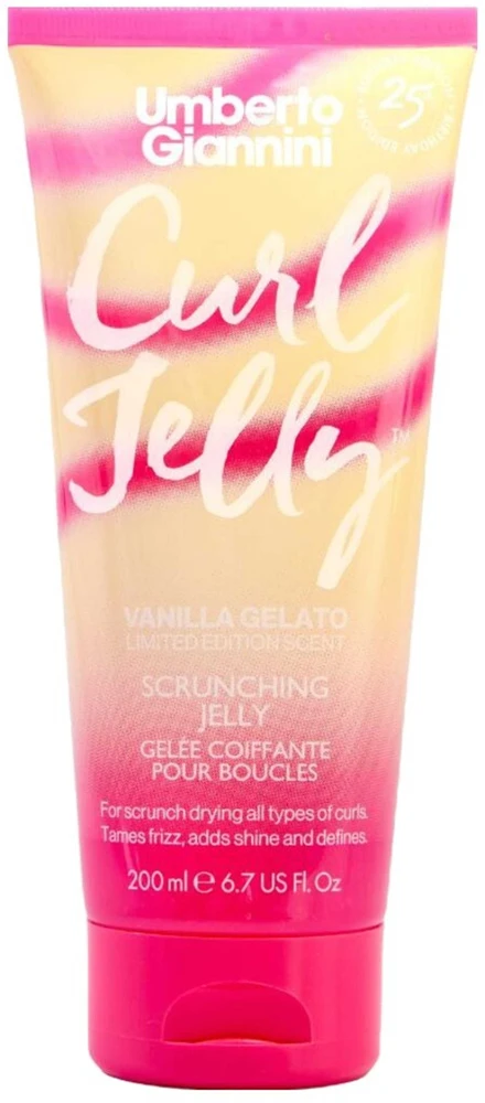 Umberto Giannini Curl Jelly Hair Styling Gel Curl Defining Medium Hold, 200 ml