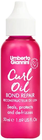 Umberto Giannini Curl Oil Bond Repair Silicone-free Hair Oil Treatment Frizz Control & Moisturising, 50 ml