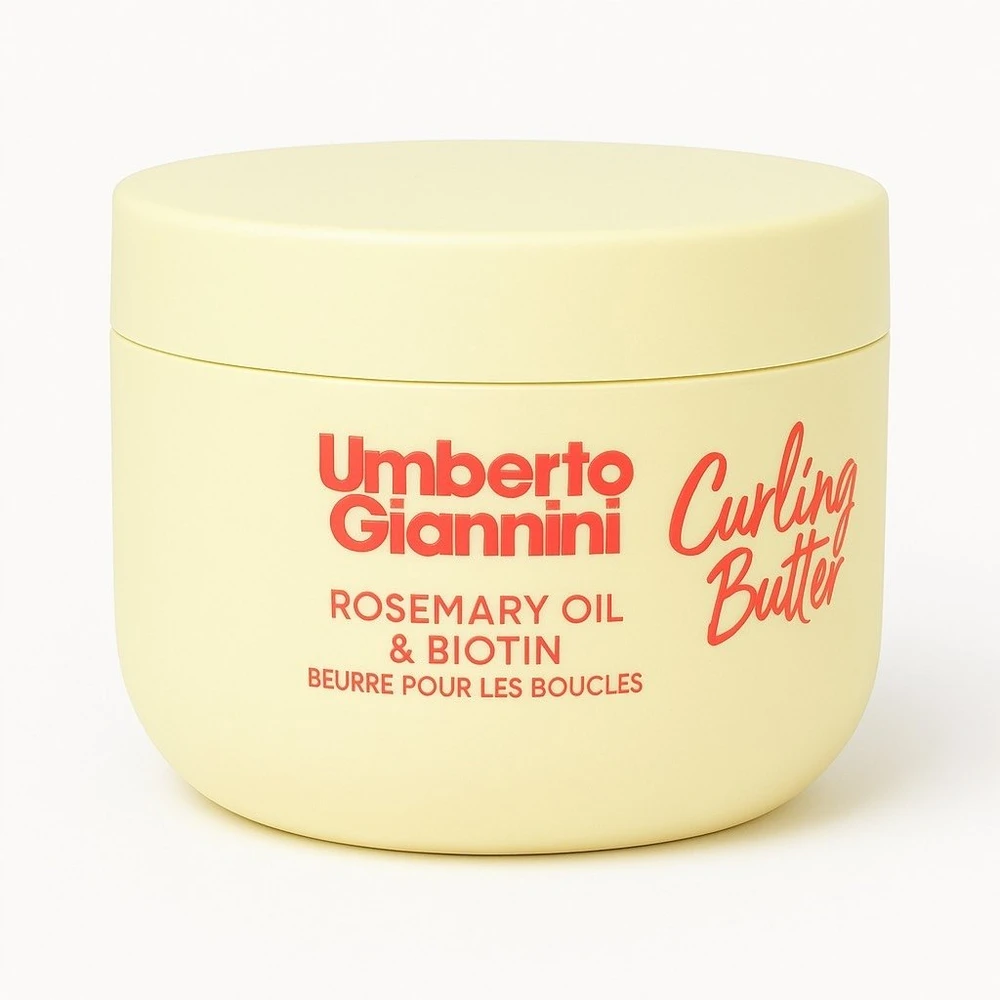 Umberto Giannini Curling Butter Hair Styling Kreminis, 300 ml
