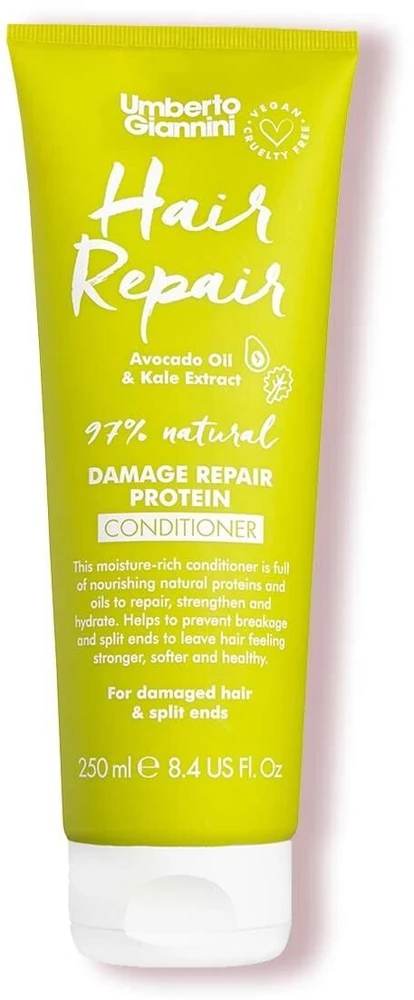 Umberto Giannini Hair Repair Vegan & Cruelty-Free Hair Conditioner Repairing & Strengthening, 250 ml