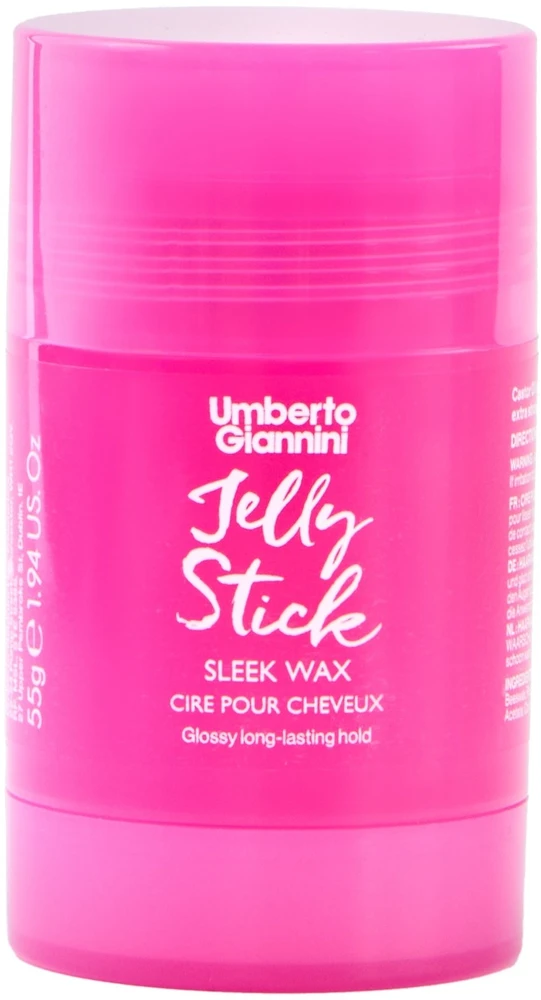 Umberto Giannini Jelly Stick Hair Styling Wax Sleek & Glossy Strong, 55 g