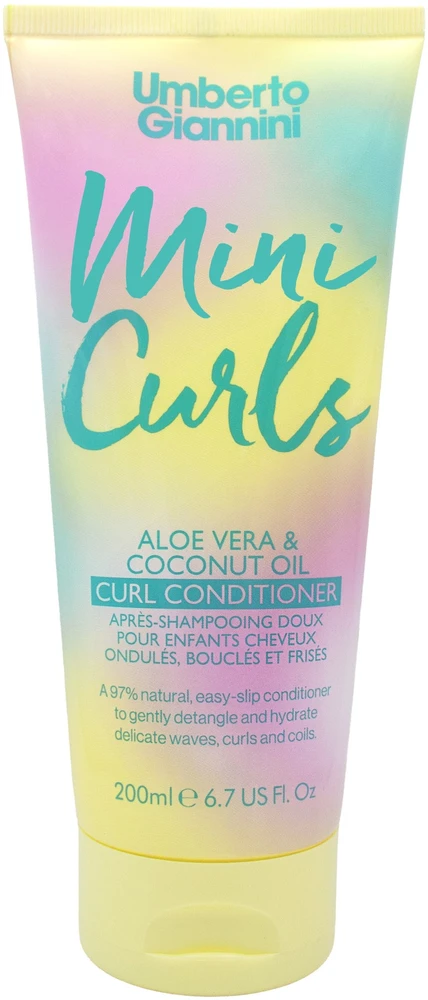 Umberto Giannini Mini Curls Vegan & Cruelty-Free Hair Conditioner Hydrating & Detangling, 200 ml